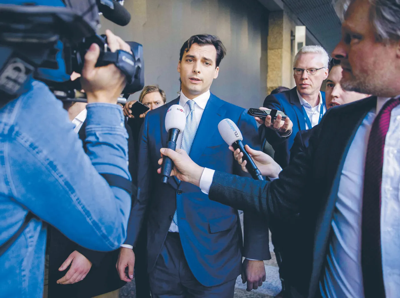 Kampanię przeciw porozumieniu organizował lider Forum na rzecz Demokracji (FvD) Thierry Baudet