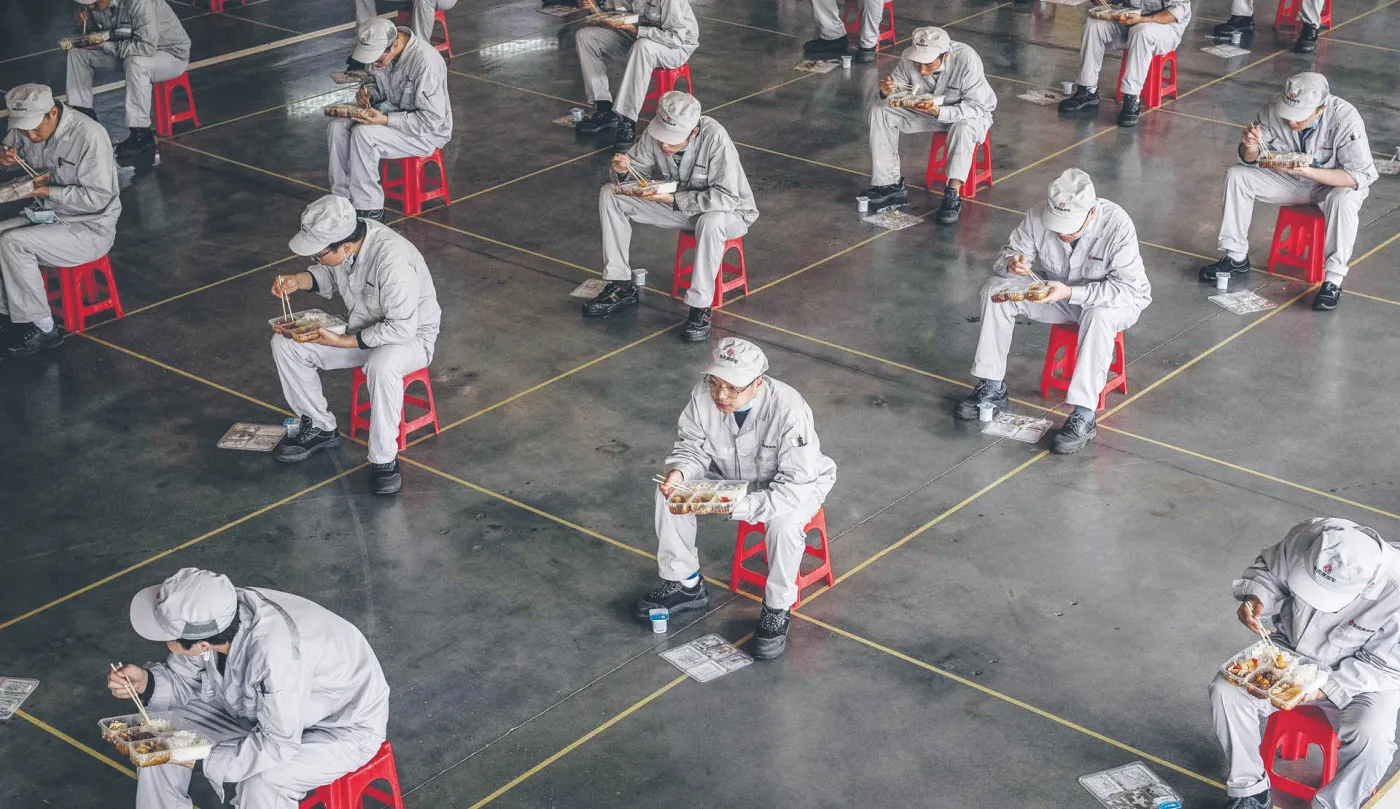 Chiński łańcuch dostaw wytrzymał