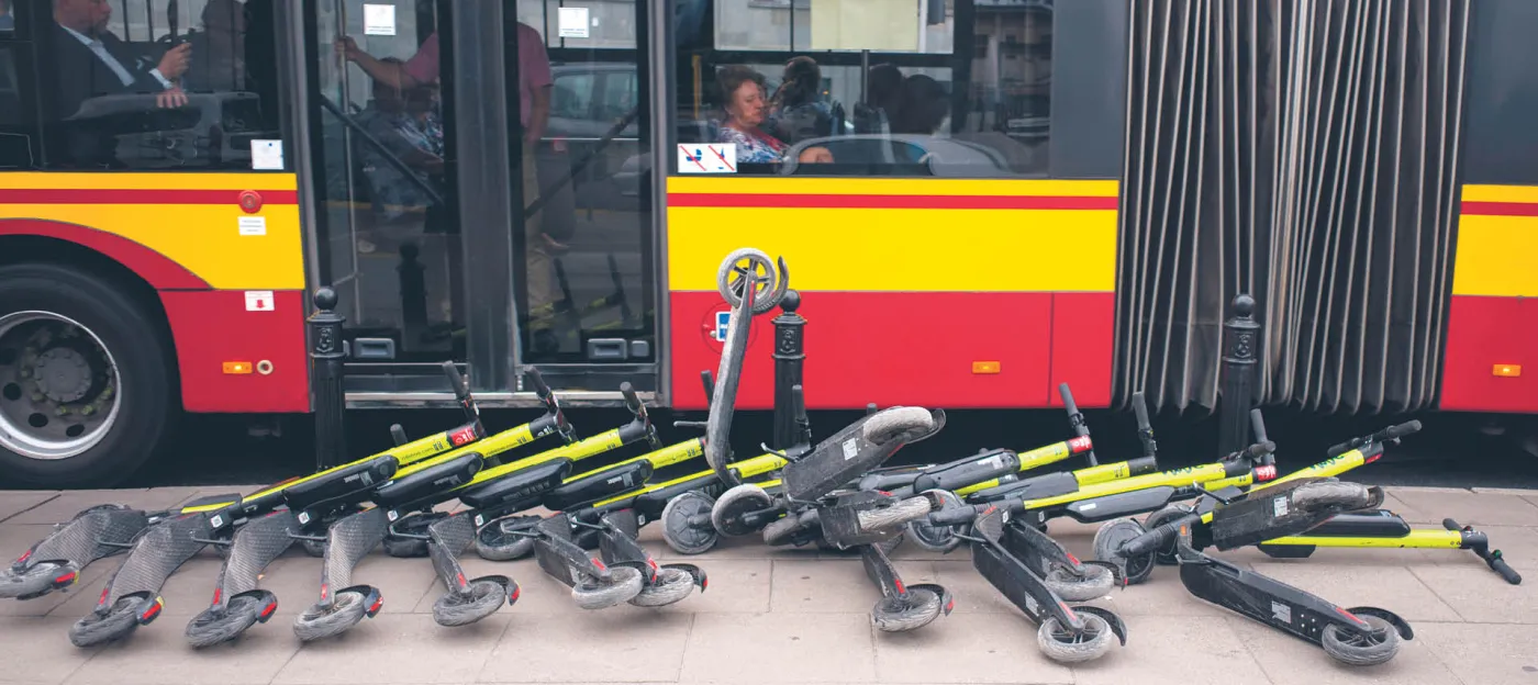 Porzucone jednoślady – problem, który narasta