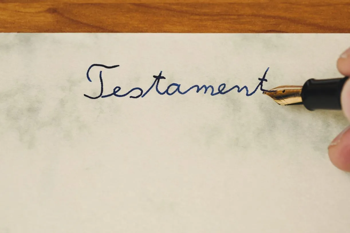 testament ostatnia wola prawo spadek dziedziczenie