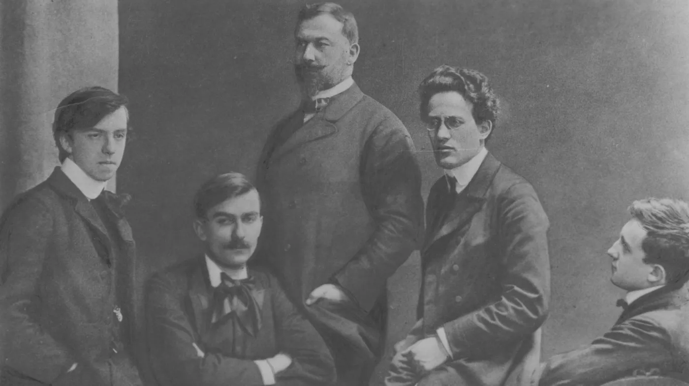Apolinary Szeluto, Karol Szymanowski, Władysław Lubomirski, Grzegorz Fitelberg, Ludomir Różycki