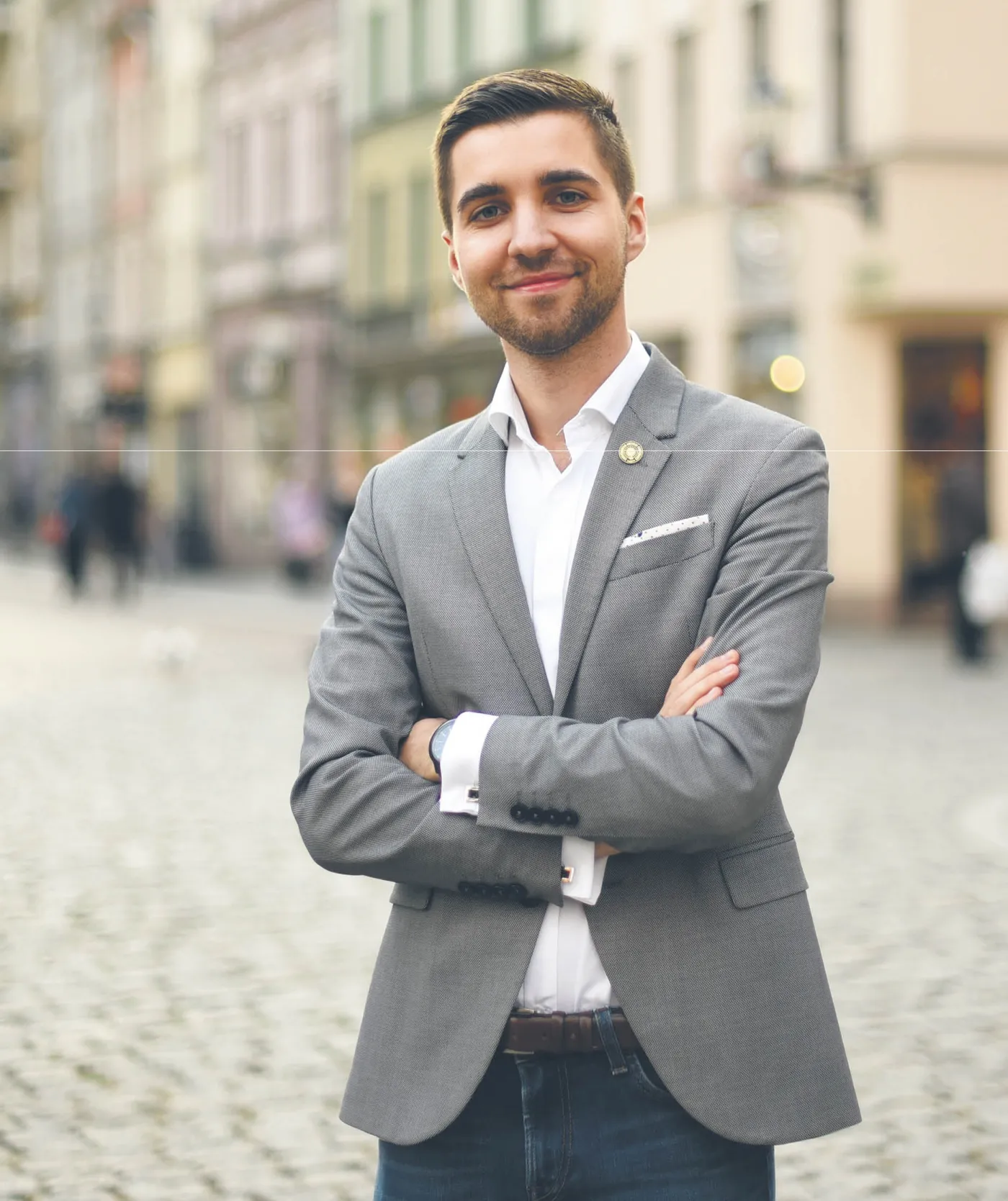Wojciech Kiełbasiński, radca prawny, rzecznik praw doktoranta Krajowej Reprezentacji Doktorantów