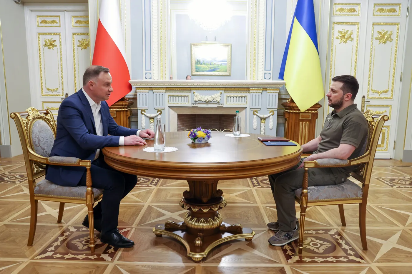 Zełenski w rozmowie z Dudą: Nasza granica powinna jednoczyć