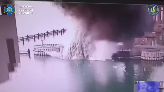 Atak na Most Krymski. Jest komunikat Służby Bezpieczeństwa Ukrainy