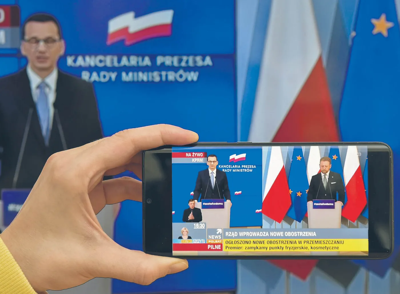 Wypłaszczanie wirusa. Rząd przykręca śrubę