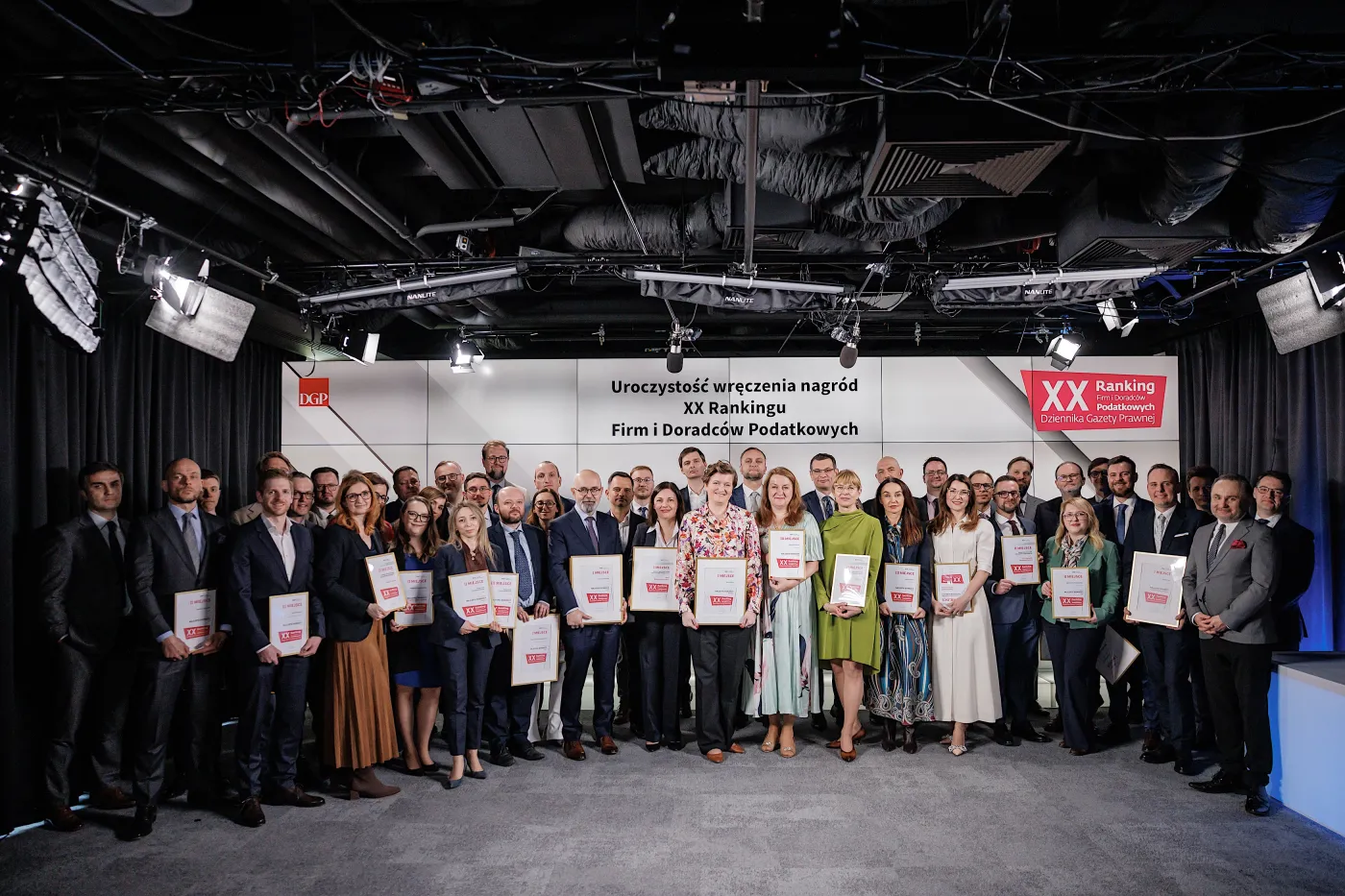 Laureaci XX Rankingu Firm i Doradców Podatkowych DGP