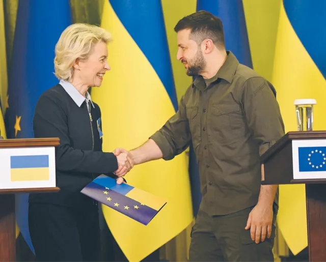 Europejska przyszłość Ukrainy. KE w czerwcu ma wydać opinię na temat wniosku akcesyjnego