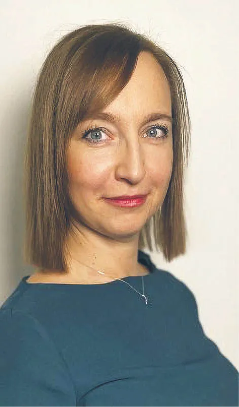 Martyna Bildziukiewicz, szefowa East StratCom Task Force - unijnej grupy ds. walki z rosyjsk