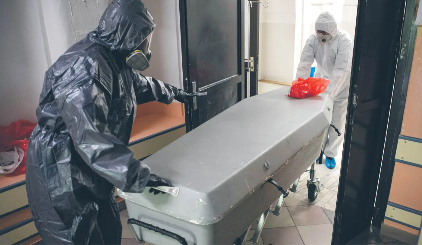 Nowe problemy sanitarne branży pogrzebowej związane z COVID-19