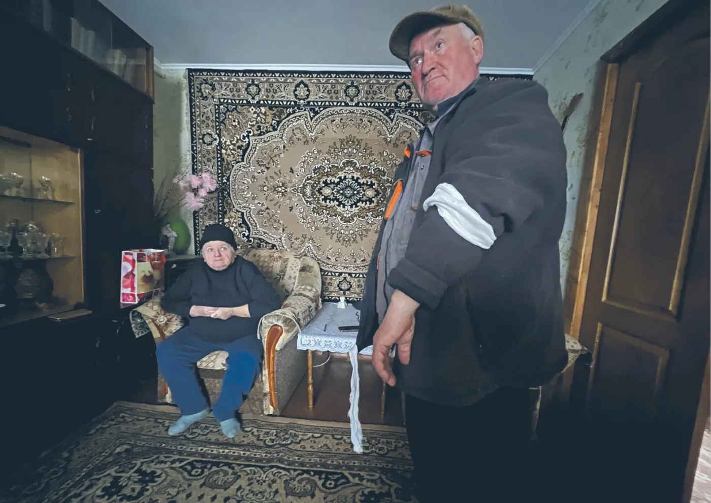 Mieszkańcy Małej Rohani okupowanej do niedawna przez Rosjan