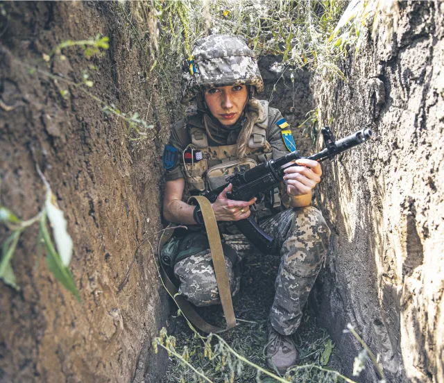 Za wolność Ukrainy i równość płci. W ukraińskiej armii służy ponad 60 tys. kobiet