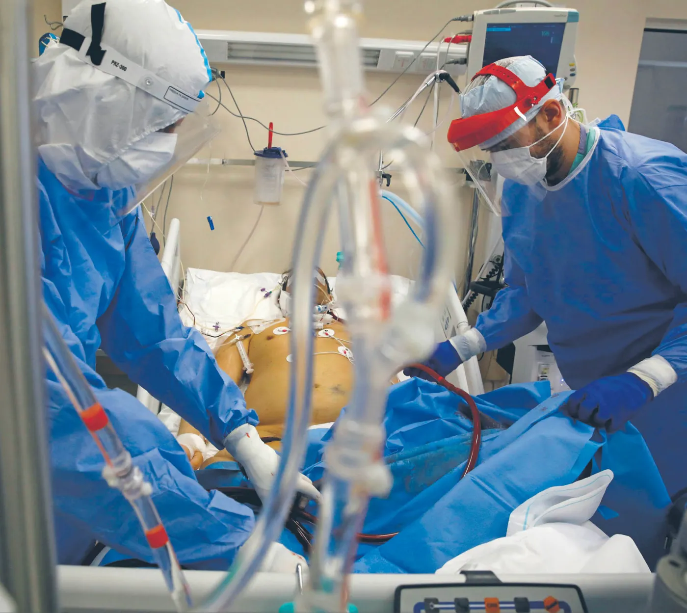 Chorzy duszą się bez tlenu