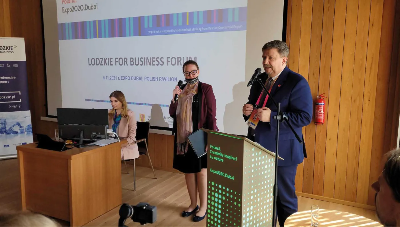 Łódzkie region demonstrates impressive business and cultural potential at the EXPO 2020 in Dubai