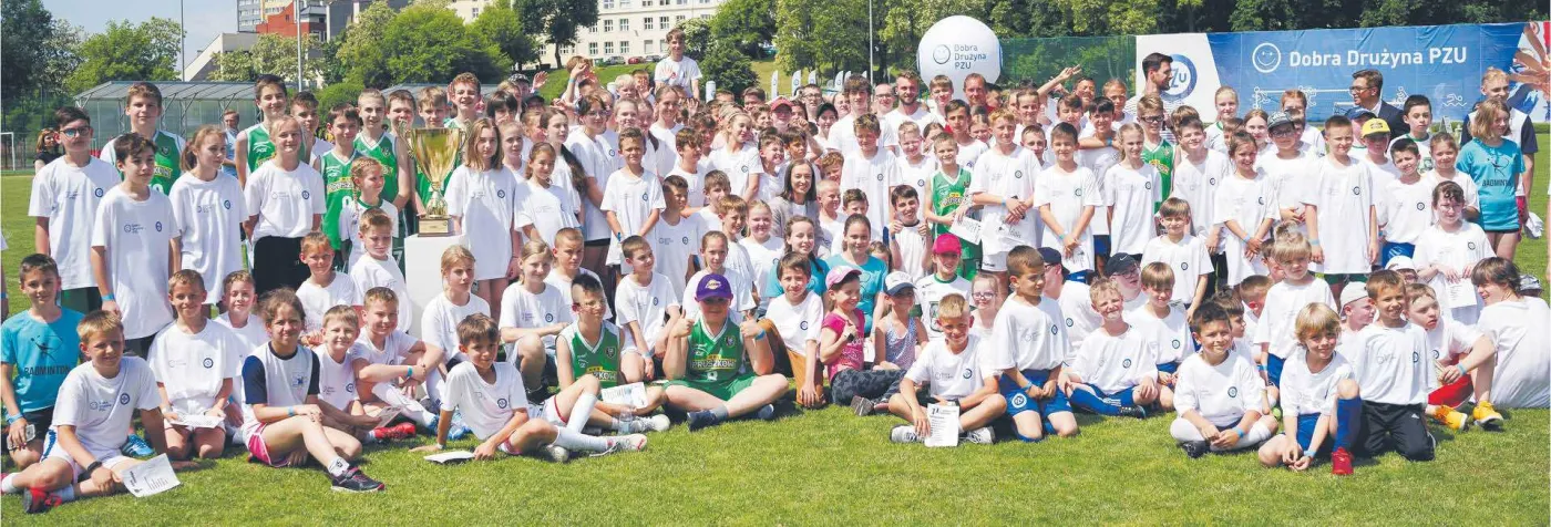 Dobra Drużyna PZU pomaga najmłodszym uprawiać sport