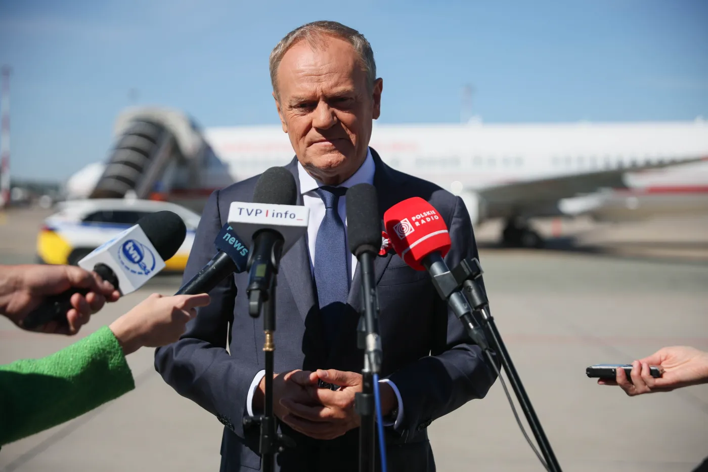 Tusk o wycofaniu wojsk USA z Niemiec: Nie trafią na wschodnią flankę. „Sygnał ostrzegawczy”