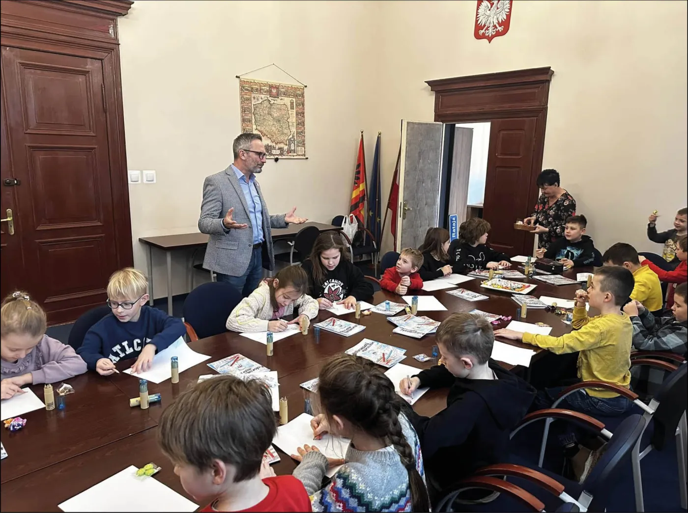 Konsultacje projektów z najmłodszymi mieszkańcami Wąbrzeźna
