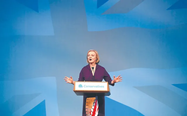 Liz Truss, konserwatywna premier na trudne czasy