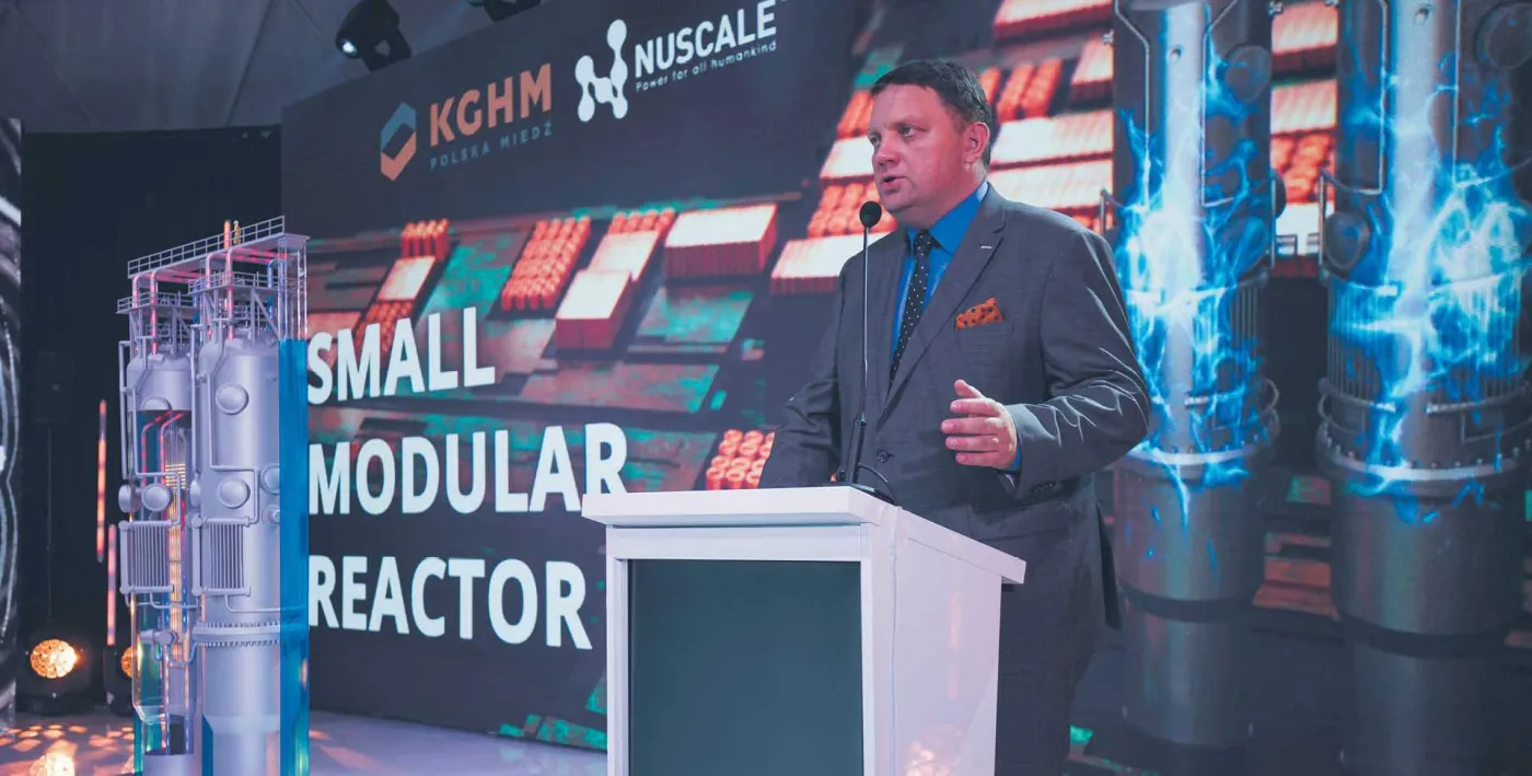 KGHM Polska Miedź i NuScale zaprezentowały reaktor SMR