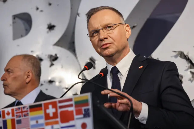 Andrzej Duda w Davos: to Putin powinien prosić o negocjacje