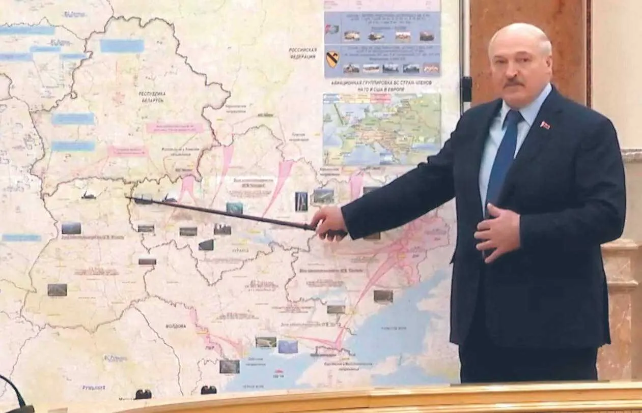 Kijów obawia się ciosu z Białorusi