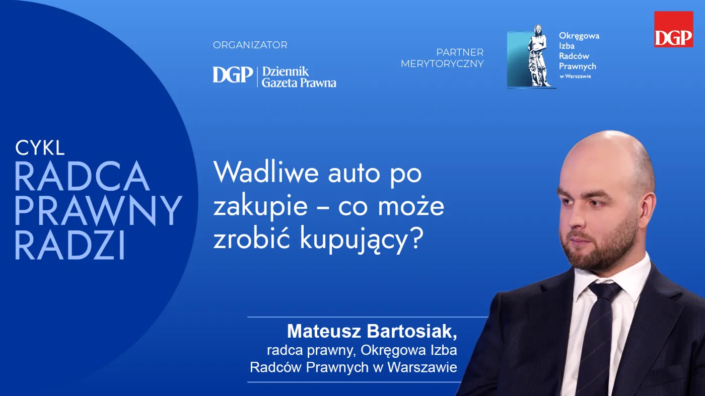 Wadliwe auto po zakupie – co może zrobić kupujący? [RADCA PRAWNY RADZI]