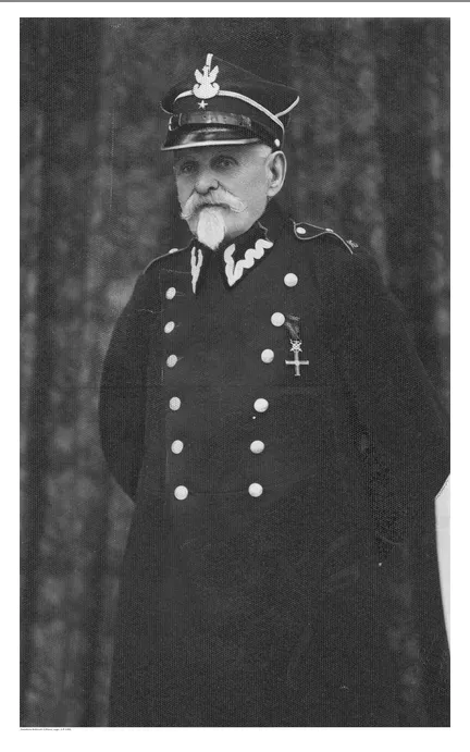 Seravin Povallo, weteran powstania styczniowego. Fotografia portretowa.