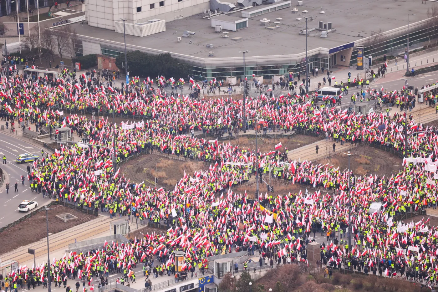 Ilu rolników protestowało w Warszawie? Ratusz podał szacunkowe dane