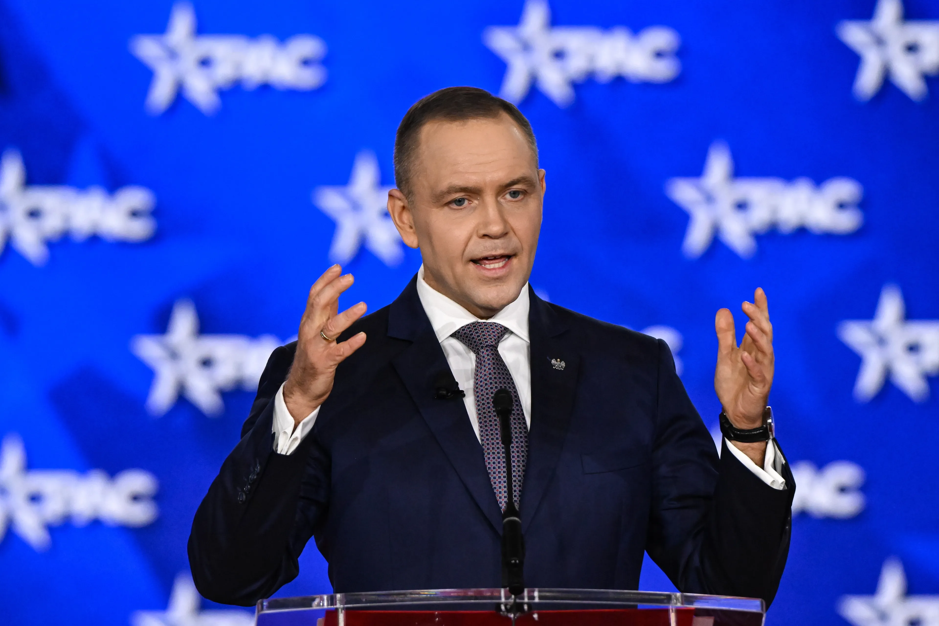 Nawrocki w USA. Mówił o Rosji i przyszłości Europy