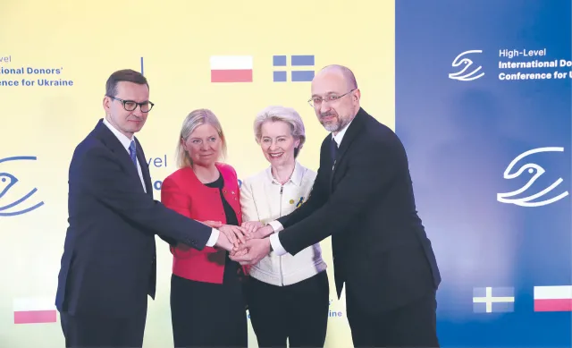 Unijny plan na odbudowę Ukrainy. Państwa przyjmujące uchodźców łączą siły