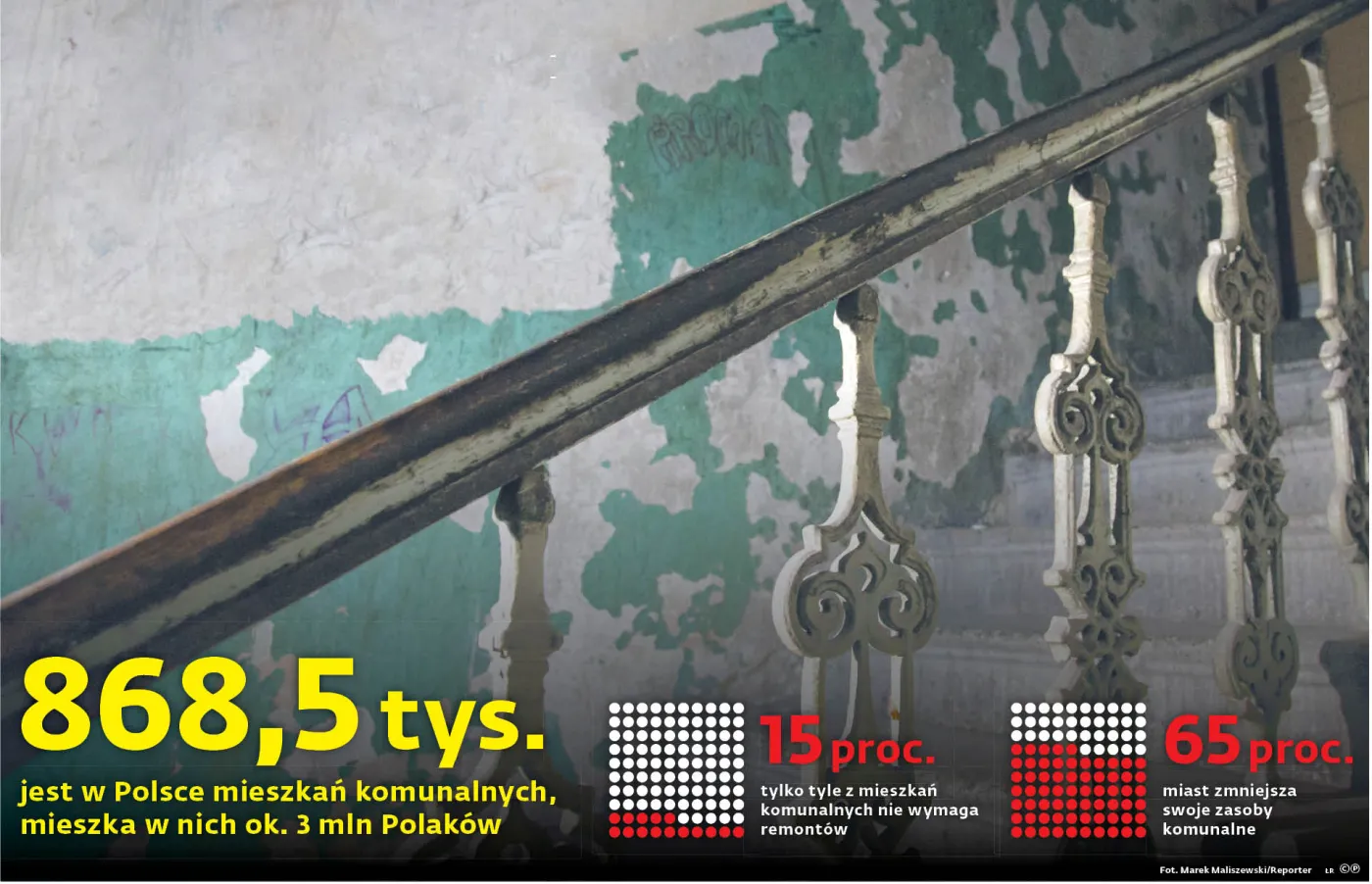 W kamienicach łatamy dziury. Na remonty pieniędzy brak