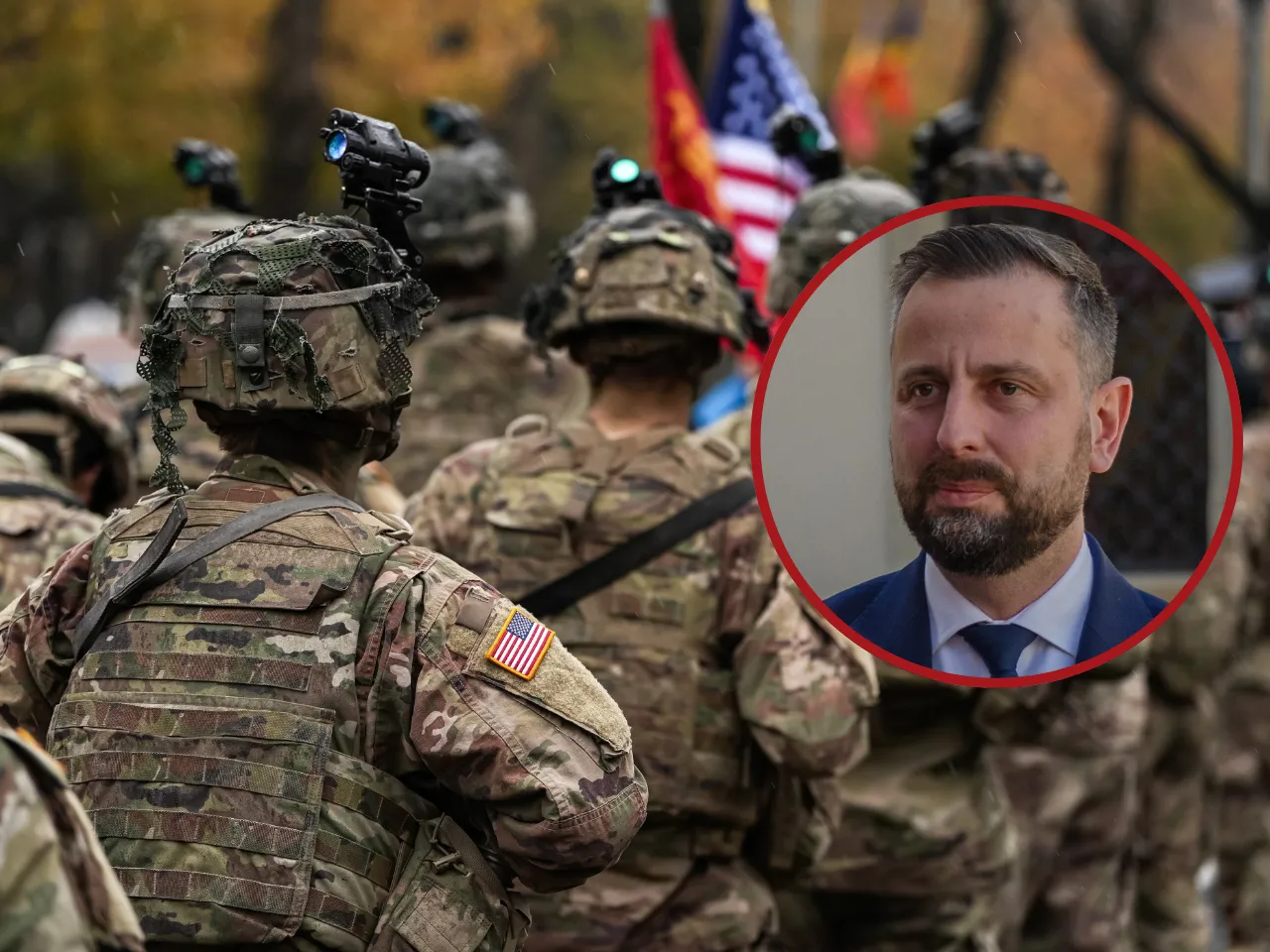 Szef MON: brak decyzji o zmniejszeniu obecności wojsk USA w Polsce