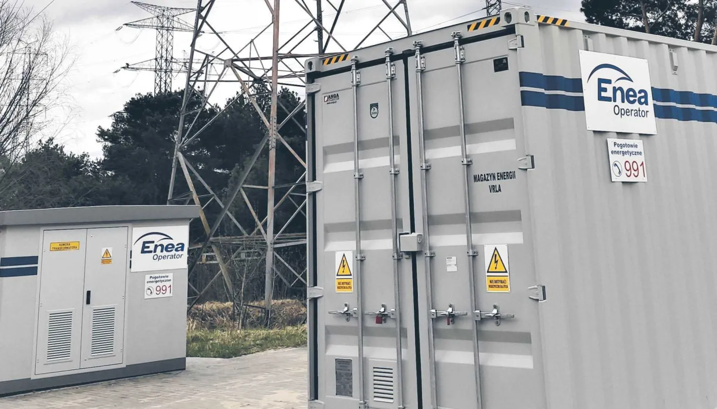 Grupa Enea inwestuje w rozwój przemysłowych i przydomowych magazynów energii.