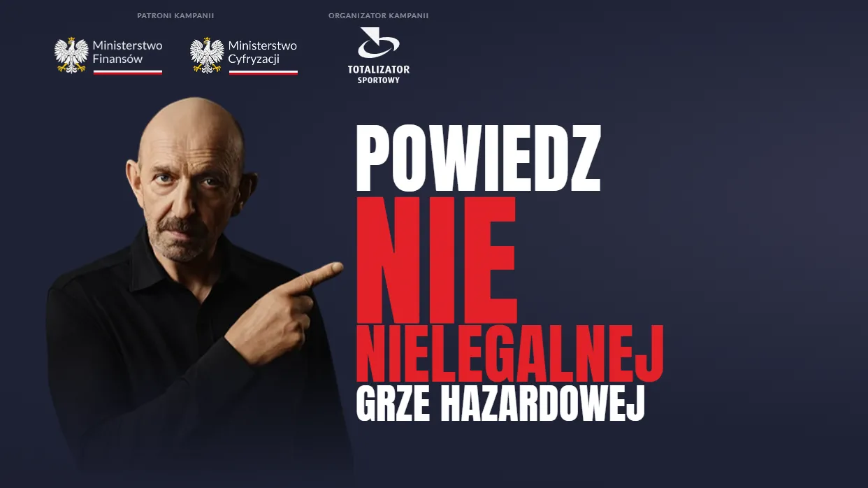 „Powiedz NIE nielegalnej grze hazardowej” – ruszyła kampania Totalizatora Sportowego