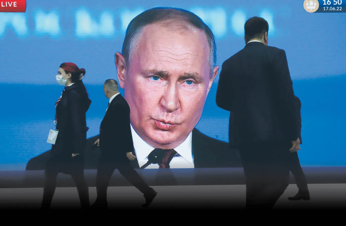 Desperacki szantaż Putina