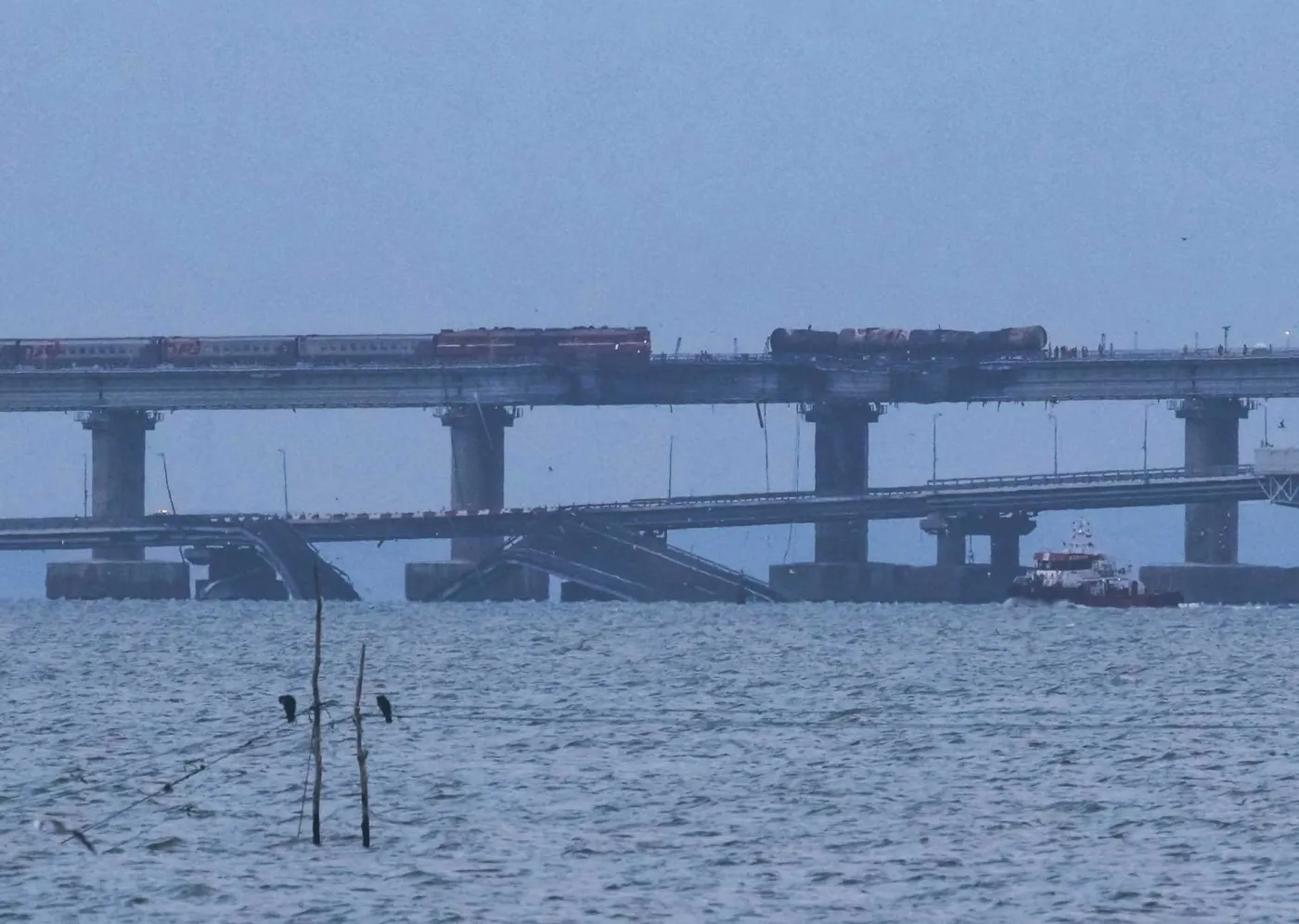 Atak na most na Krym, aresztowania w Moskwie