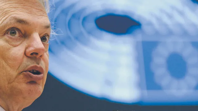 Reynders: Polskie reformy wymiaru sprawiedliwości źródłem poważnego zaniepokojenia