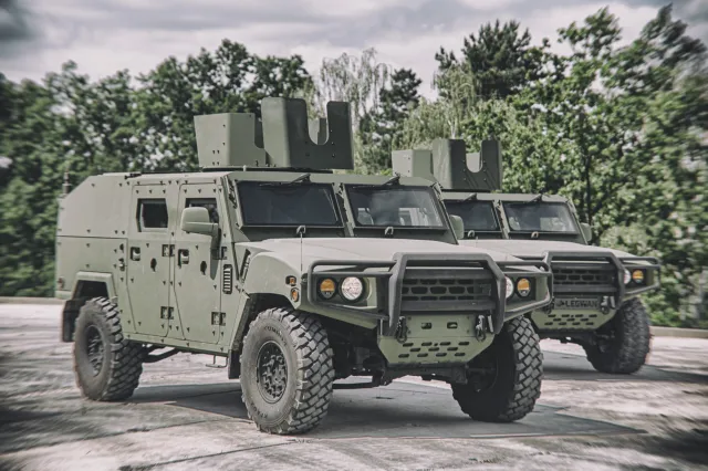 Lekki Pojazd Rozpoznawczy Legwan dla Straży Granicznej