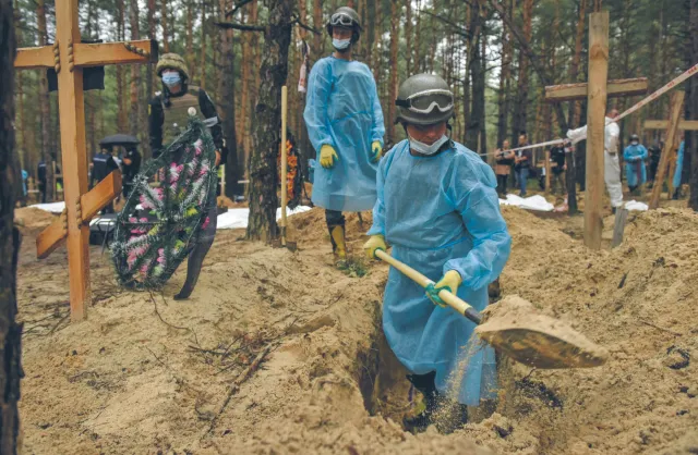 Europa myśli, jak karać odpowiedzialnych za rosyjskie zbrodnie wojenne oraz polityków, którzy za nimi stoją