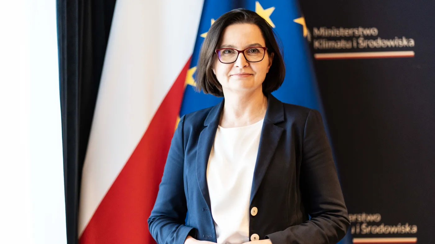 Warszawa 18.10.2024 Ministerstwo Klimatu i Środowiska podsekretarz stanu Anita Sowińska.  Fot. Wojtek Górski