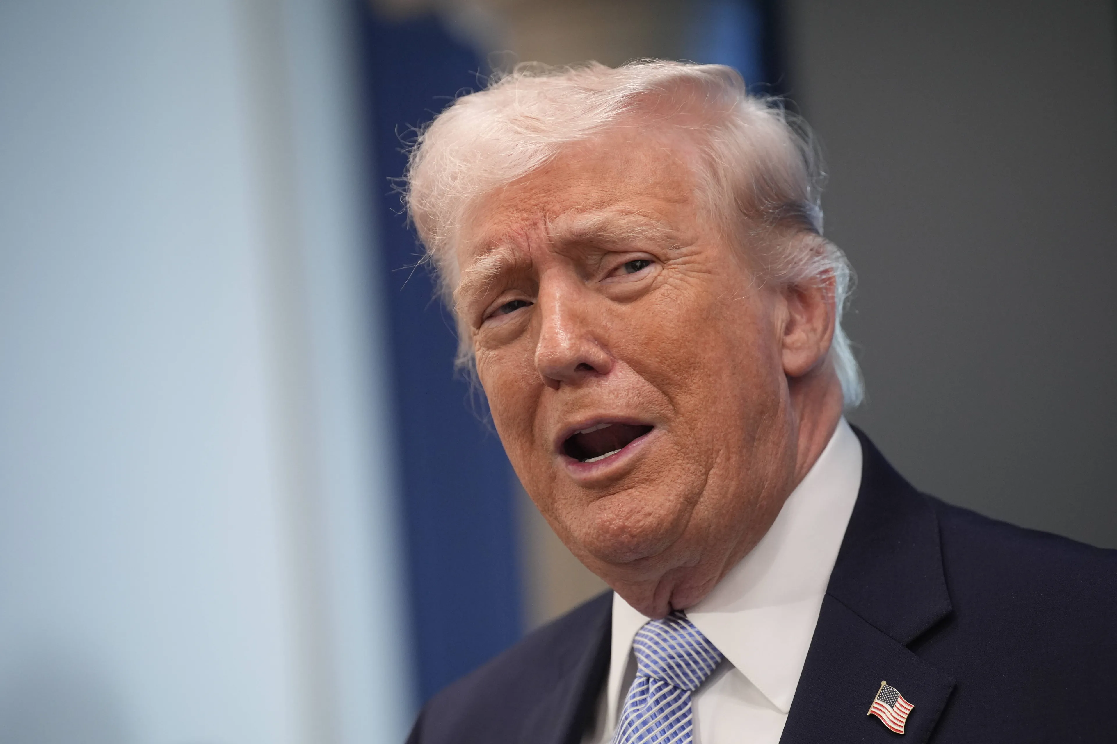 Trump stops hitting Iran at the last minute. crucial  declarations