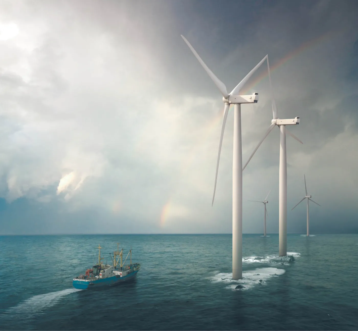 Zyski z budowy morskich farm wiatrowych