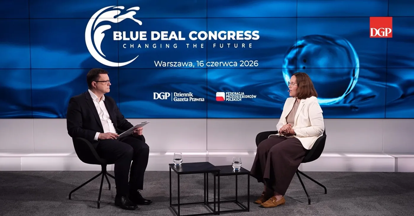 Blue Deal Congress: strategiczne rozmowy o wodzie i jej znaczeniu dla firm oraz gospodarki