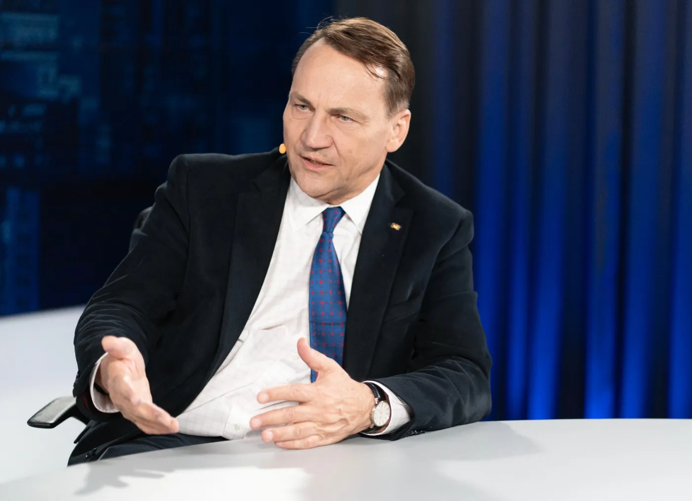 Warszawa 19.05.2026 Minister Spraw Zagranicznych, wicepremier Radosław Sikorski.  Fot. Wojtek Górski