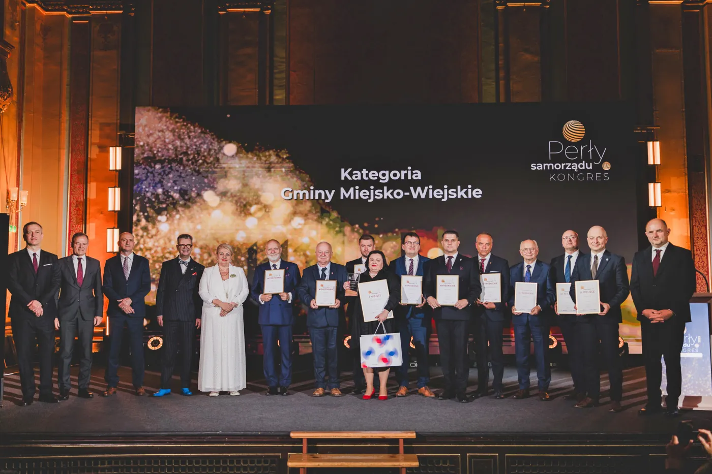 Perły Samorządu  2026 - laureaci w kategorii: samorządy - gminy miejsko wiejskie