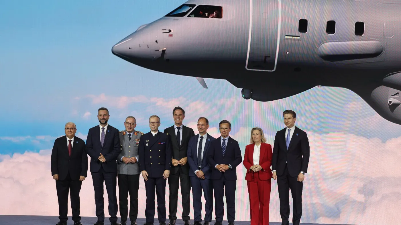 Ministrowie obrony państw NATO.