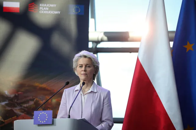 Von der Leyen w Polsce: Będziemy monitorować sposób realizacji KPO