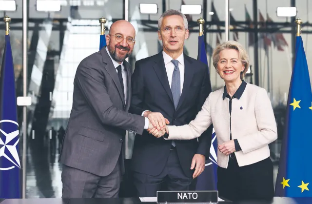 Ukraina z pełnym poparciem UE i NATO. Wsparcie dla Kijowa tak długo, jak potrzeba