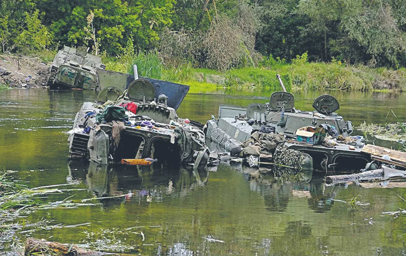 Rosyjska klęska na wschodzie Ukrainy