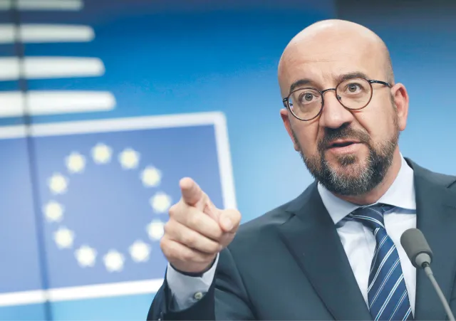 Szef Rady Europejskiej: Status kandydacki do UE przyznany Ukrainie jest bardzo ważny