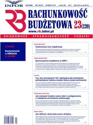 Rachunkowość Budżetowa